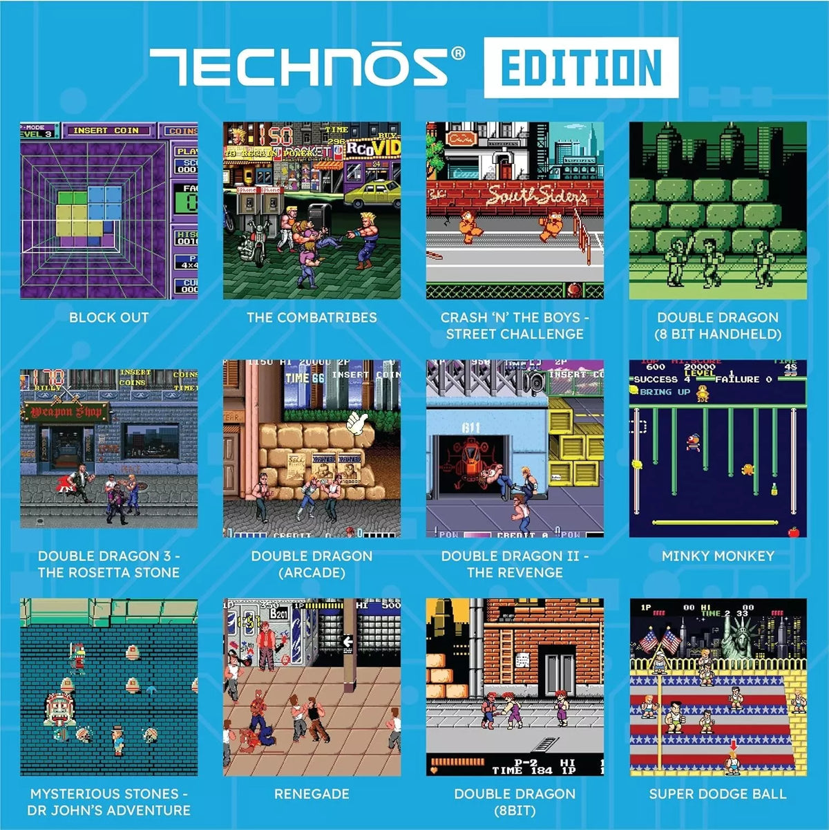 Blaze Evercade Tehnos Super Pocket Edition