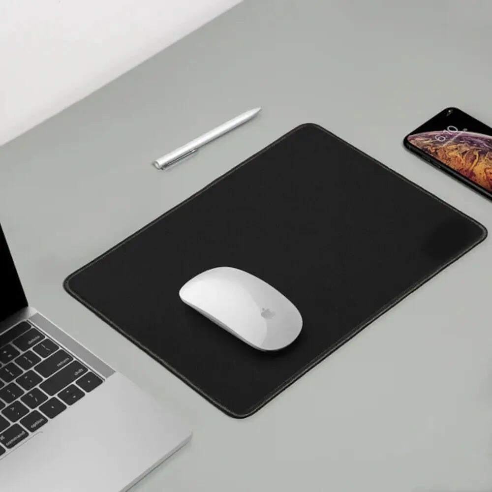 Mouse Mat Pad Fabric Foam PC Desk Computer Laptop Office Non Slip