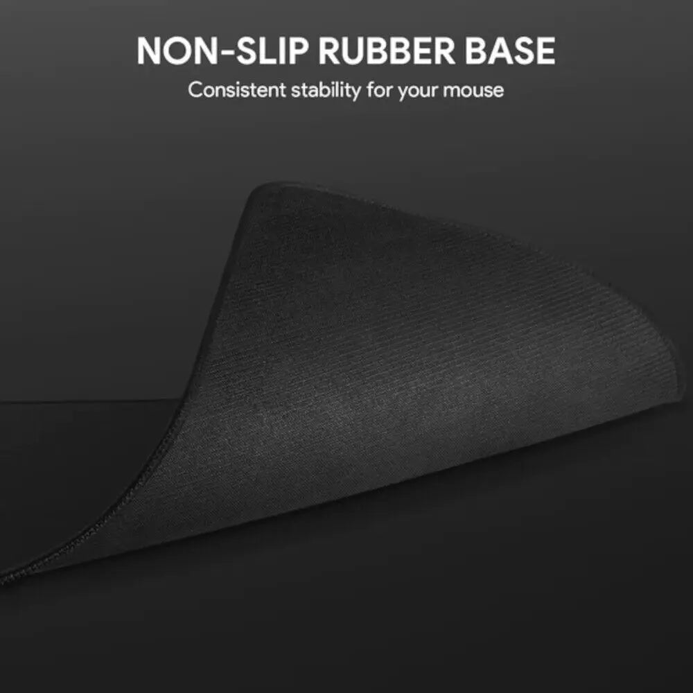 Mouse Mat Pad Fabric Foam PC Desk Computer Laptop Office Non Slip