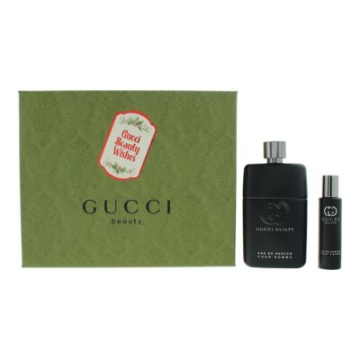 Gucci Guilty Pour Homme Gift Set 90ml EDP + 15ml EDP Men's Fragrance