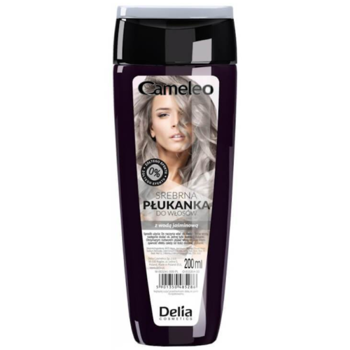 Delia Cameleo Hair Toner Neutralising Yellow Tones & Enhancing Cool Shades for Blonde, Grey & Lightened Hair 200ml / 6.76 oz