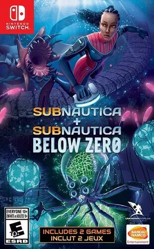 Subnautica + Subnautica: Below Zero – Nintendo Switch (Import)