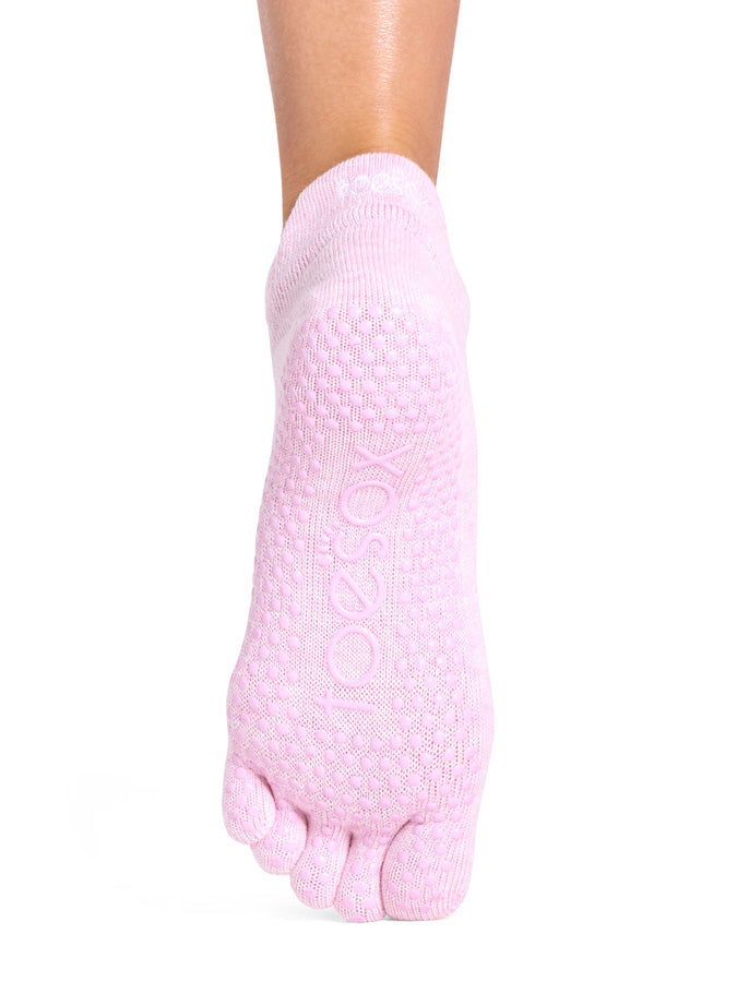 ToeSox Low Rise Full Toe Grip Socks