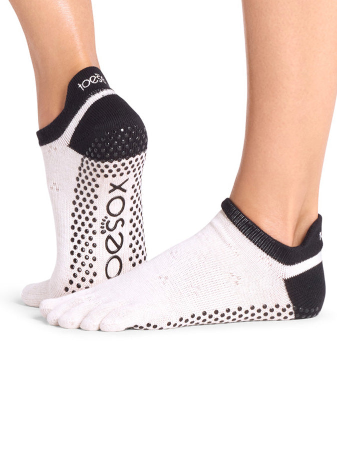 ToeSox Low Rise Full Toe Grip Socks