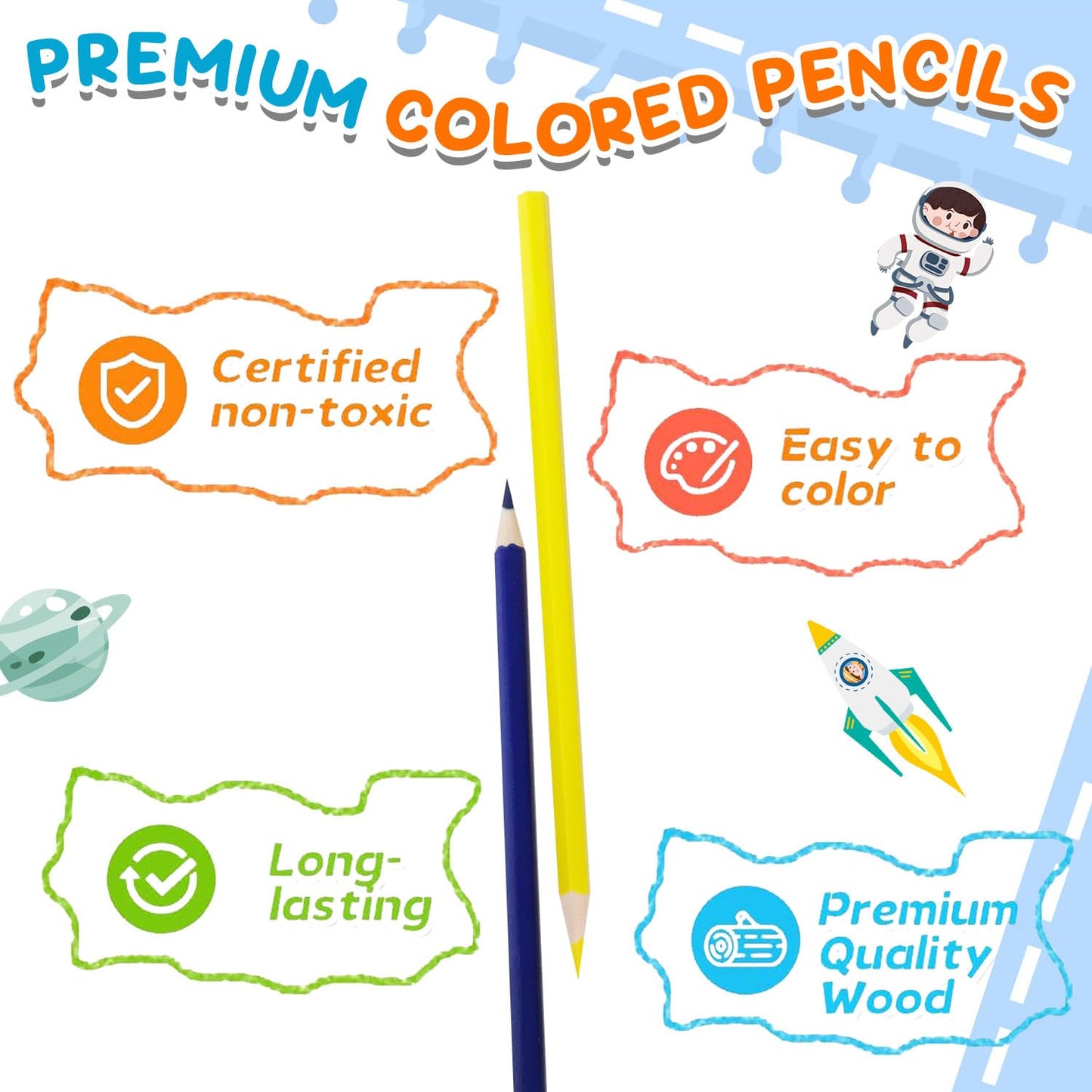 432 Count Colored Pencils Bulk - 36 Packs of 12 Pre-Sharpened Colors | S8686S