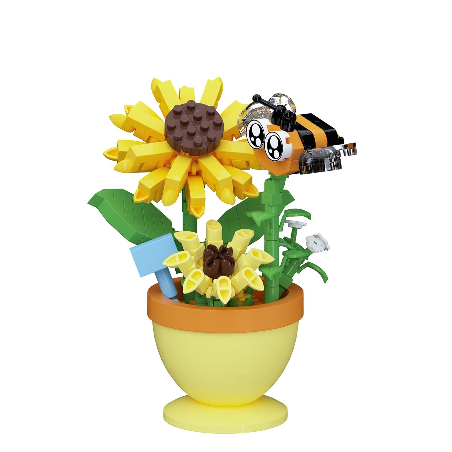 Sacblirr Mini Flower Bonsai: DIY Potted Plant Kit with Cute Insects