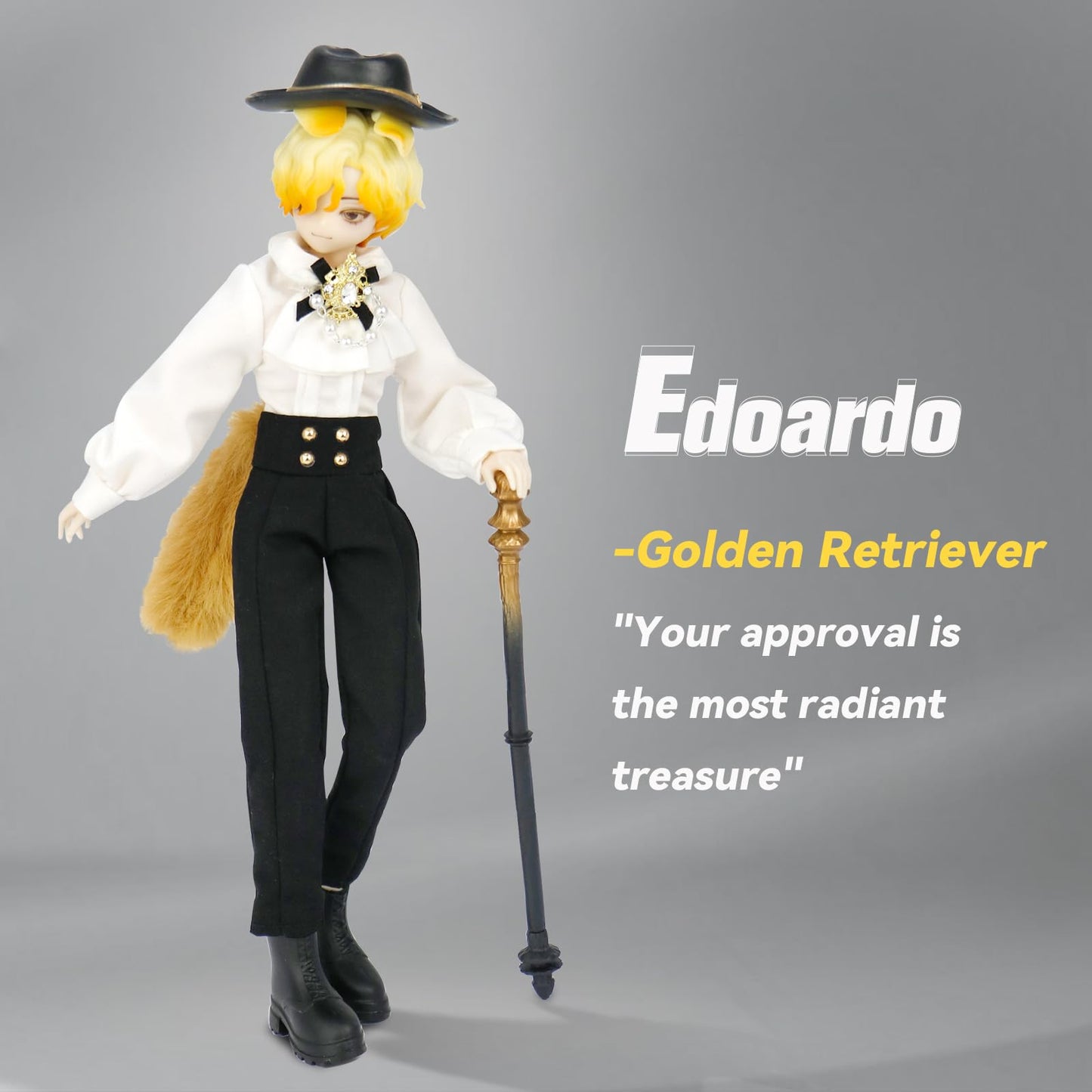 SacPero BJD Blind Box – The Past in Sicily 9-Inch 1/8 Ball Jointed Doll | Collectible Figure