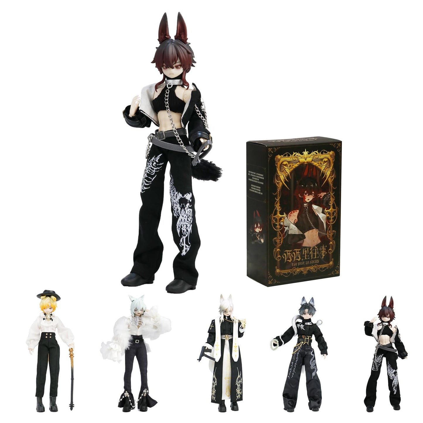 SacPero BJD Blind Box – The Past in Sicily 9-Inch 1/8 Ball Jointed Doll | Collectible Figure