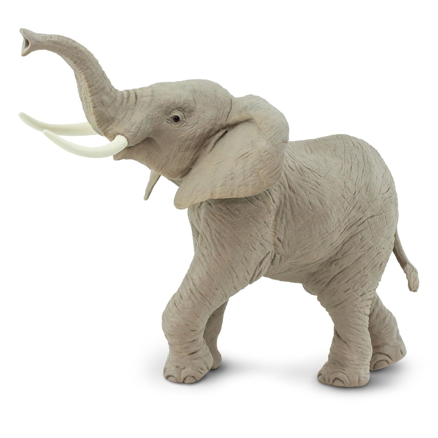 Safari Ltd. African Elephant Figurine – 8.4" Tall, 11.7" Long, Detailed Plastic Model for Kids 3+