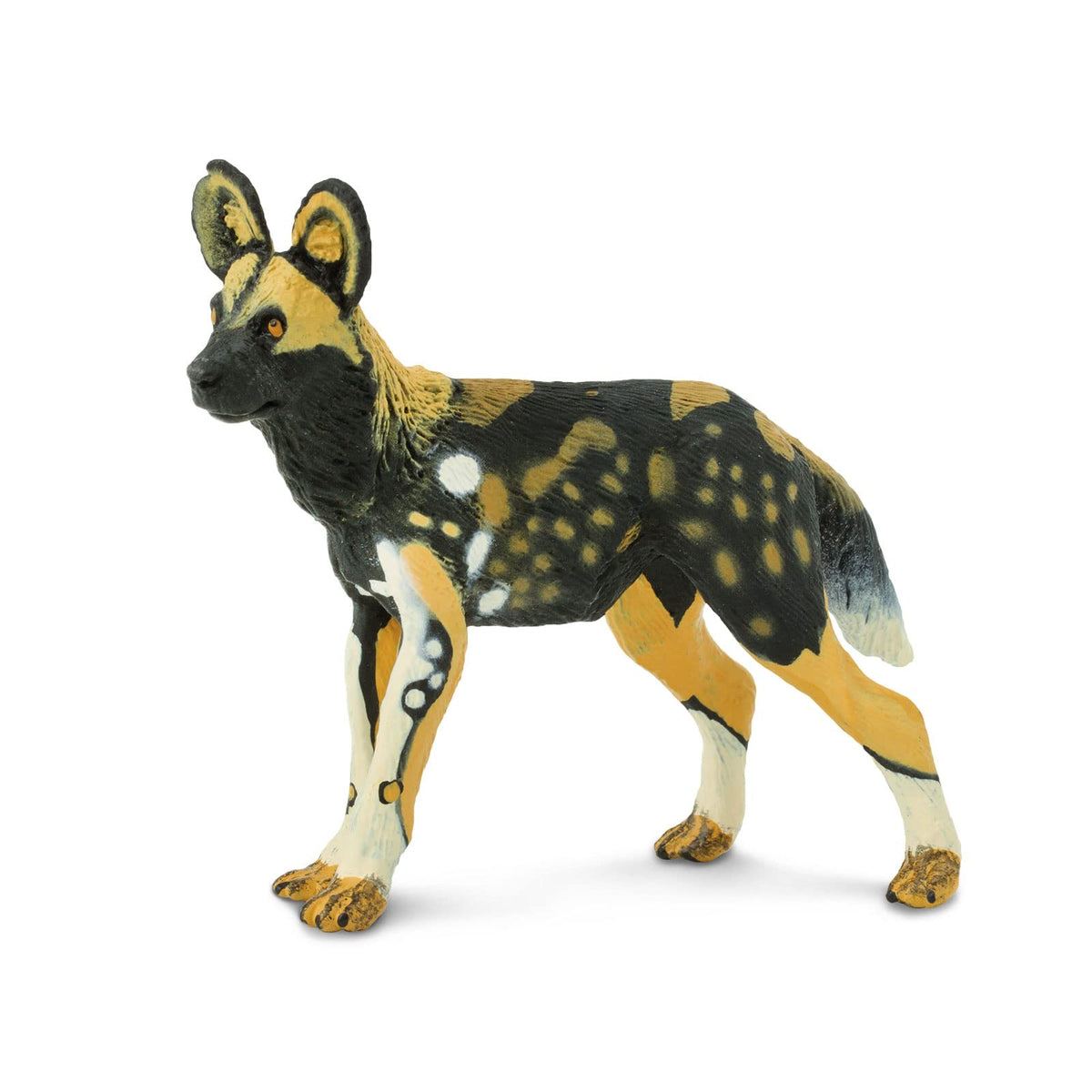 Safari Ltd Wildlife Collection African Wild Dog Toy – Non-Toxic & BPA Free | Ages 3+