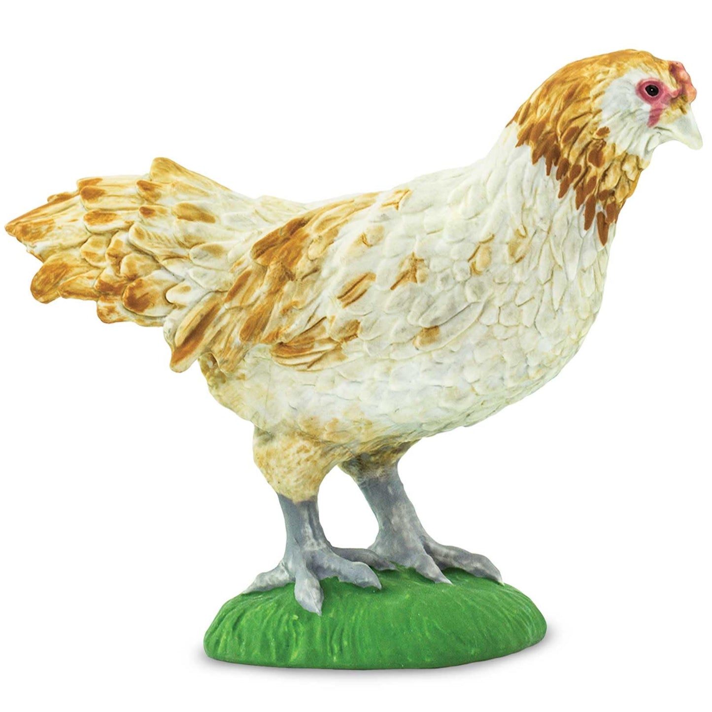 Safari Ltd Ameraucana Chicken Figurine – 2.25" Educational Plastic Model for Kids 3+