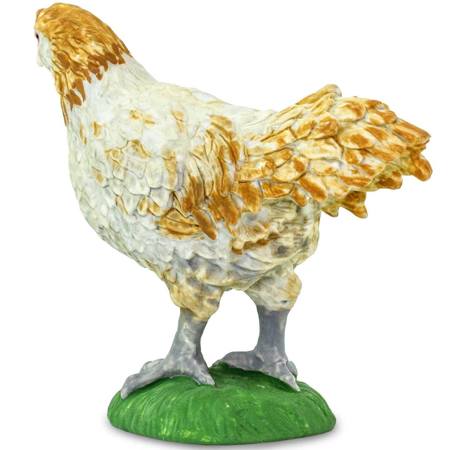 Safari Ltd Ameraucana Chicken Figurine – 2.25" Educational Plastic Model for Kids 3+