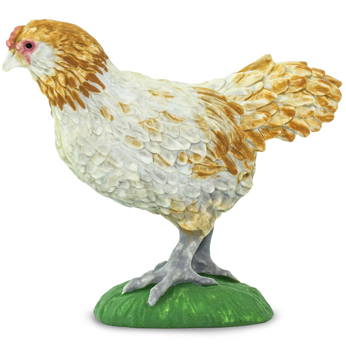 Safari Ltd Ameraucana Chicken Figurine – 2.25" Educational Plastic Model for Kids 3+