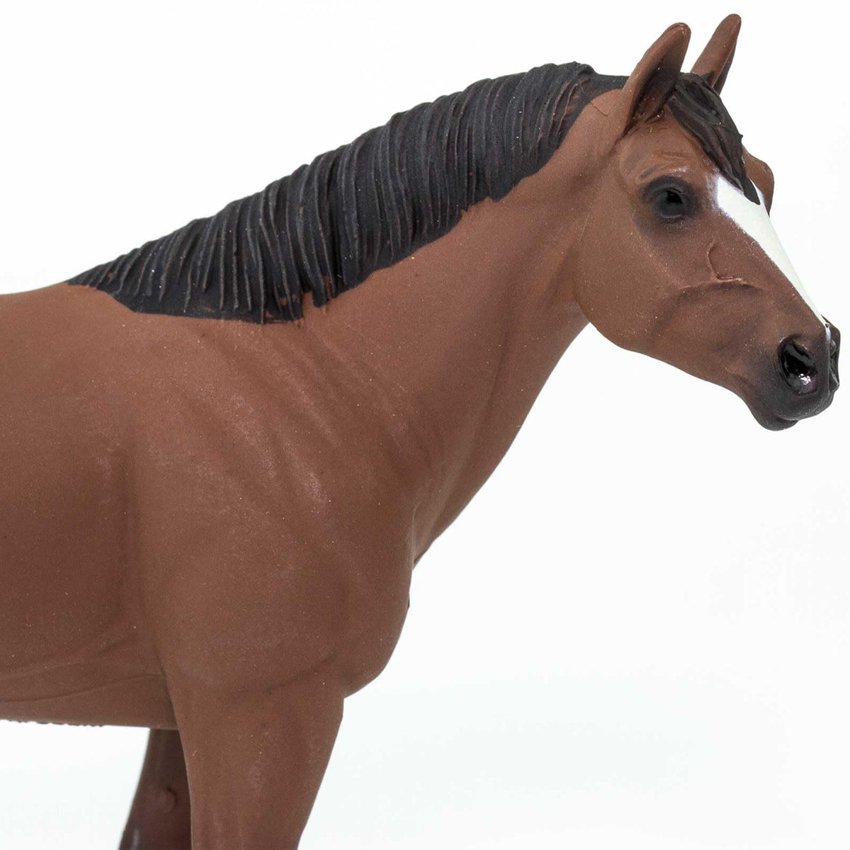 Safari Ltd. American Quarter Horse Gelding Figurine 5" Lifelike Model Figure – Educational Toy for Kids 3+