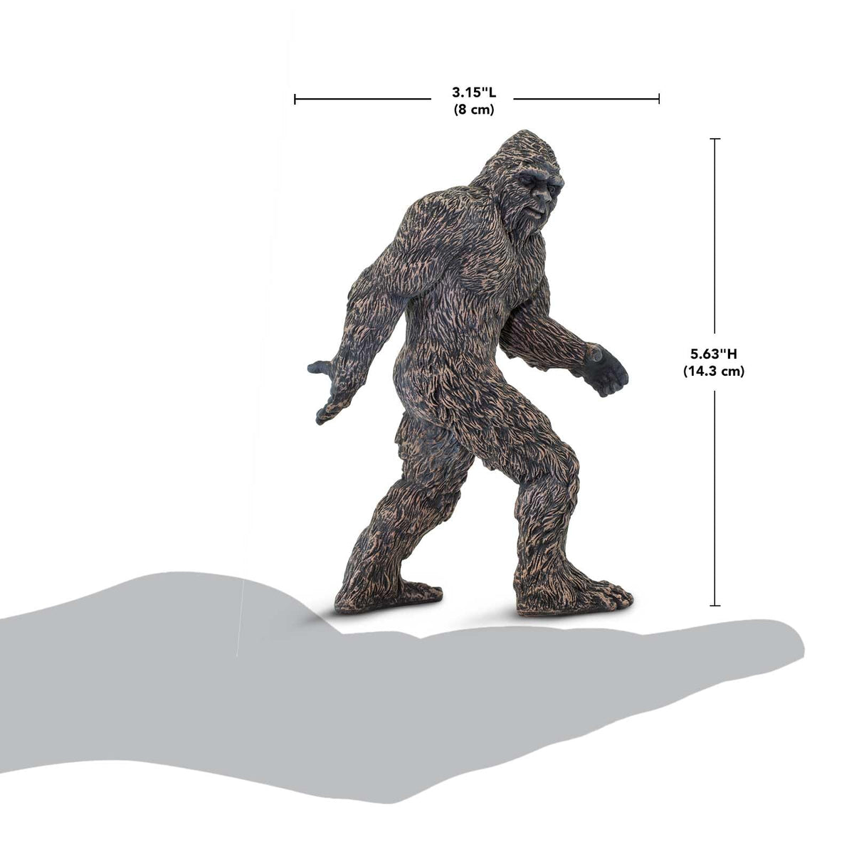 Safari Ltd. Bigfoot Figurine - 5.25-inch Mythical Realms Figure for Kids 3+