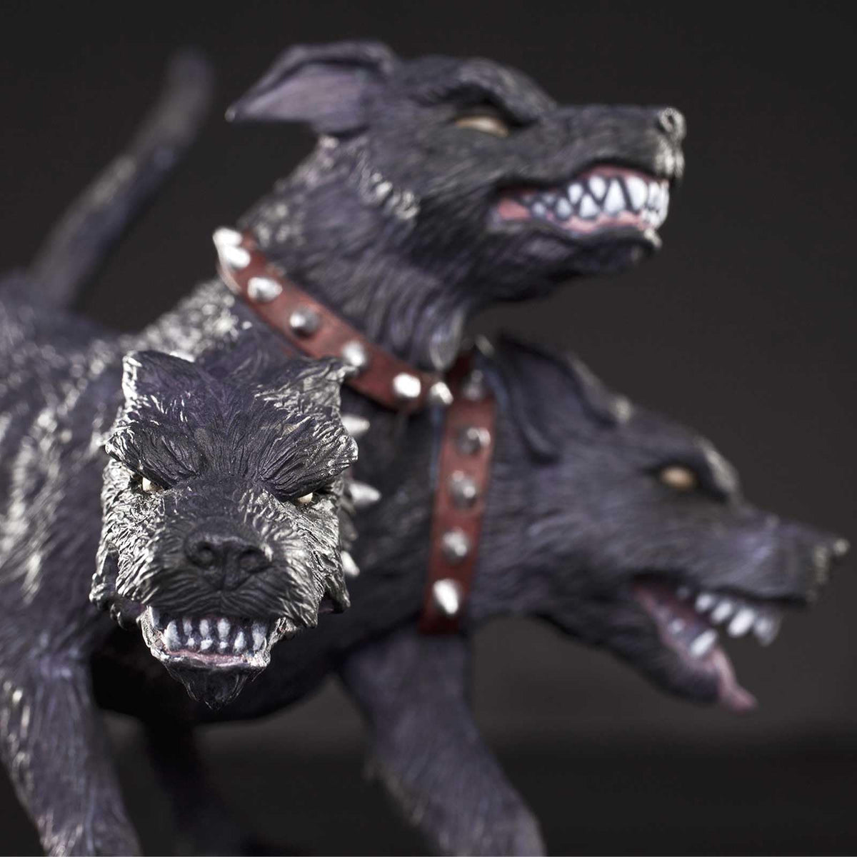 Safari Ltd. Cerberus Figurine – Hand-Painted 4.75-Inch Three-Headed Dog, Mythical Realms Collection