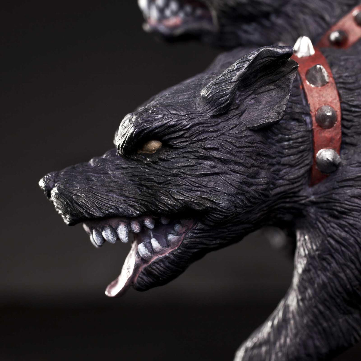 Safari Ltd. Cerberus Figurine – Hand-Painted 4.75-Inch Three-Headed Dog, Mythical Realms Collection