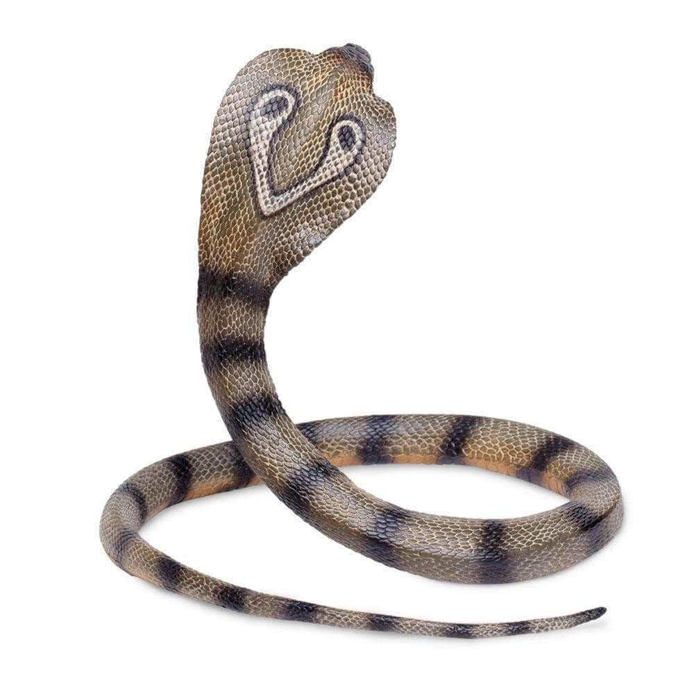 Safari Ltd. Cobra Figurine – 36-Inch Flexible Plastic Model for Educational Play