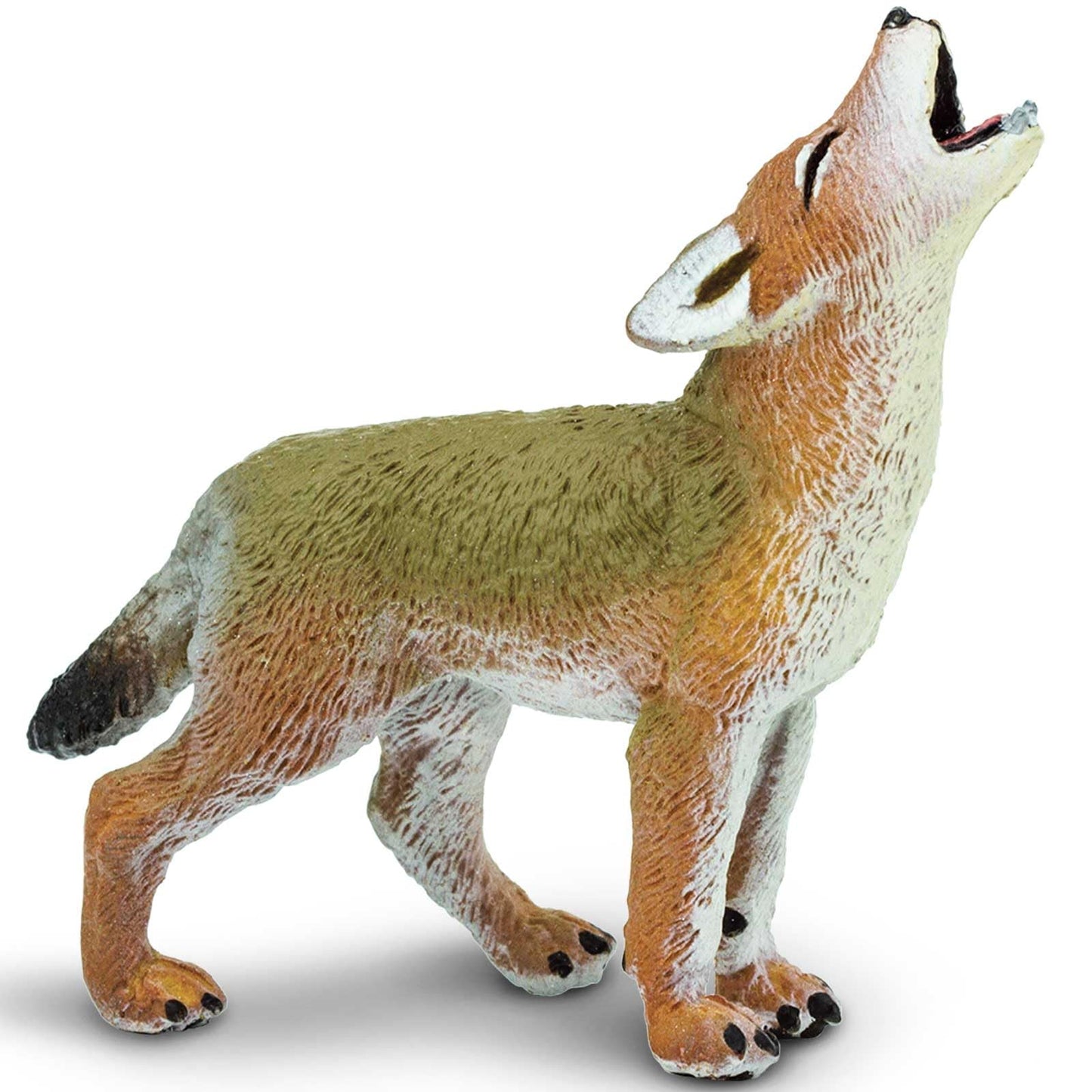 Safari Ltd. Coyote Pup Figurine – 2.6” Lifelike North American Wildlife Model for Kids