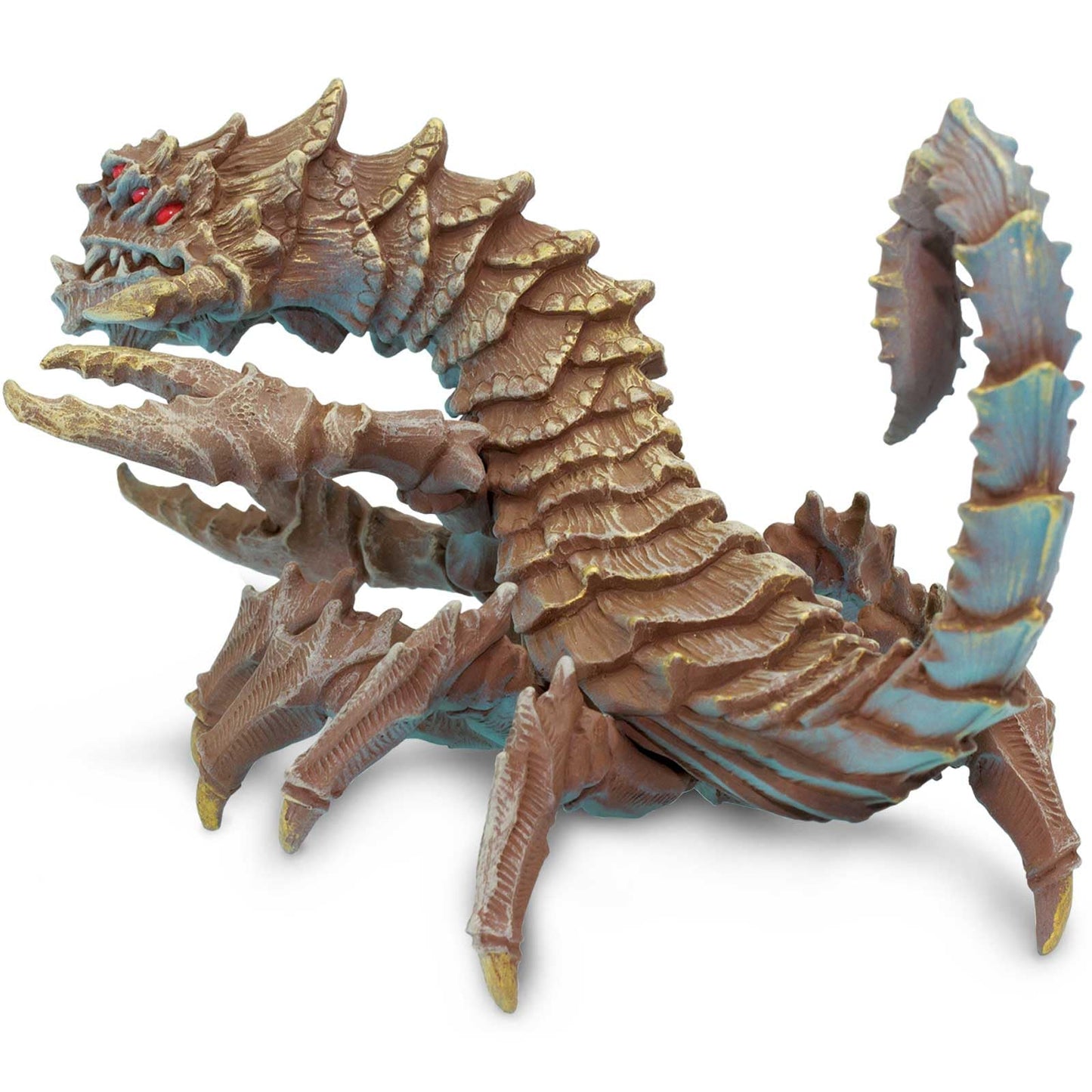 Safari Ltd. Desert Dragon Figurine – Hand-Painted 6.5-Inch Mythical Model for Kids 4+