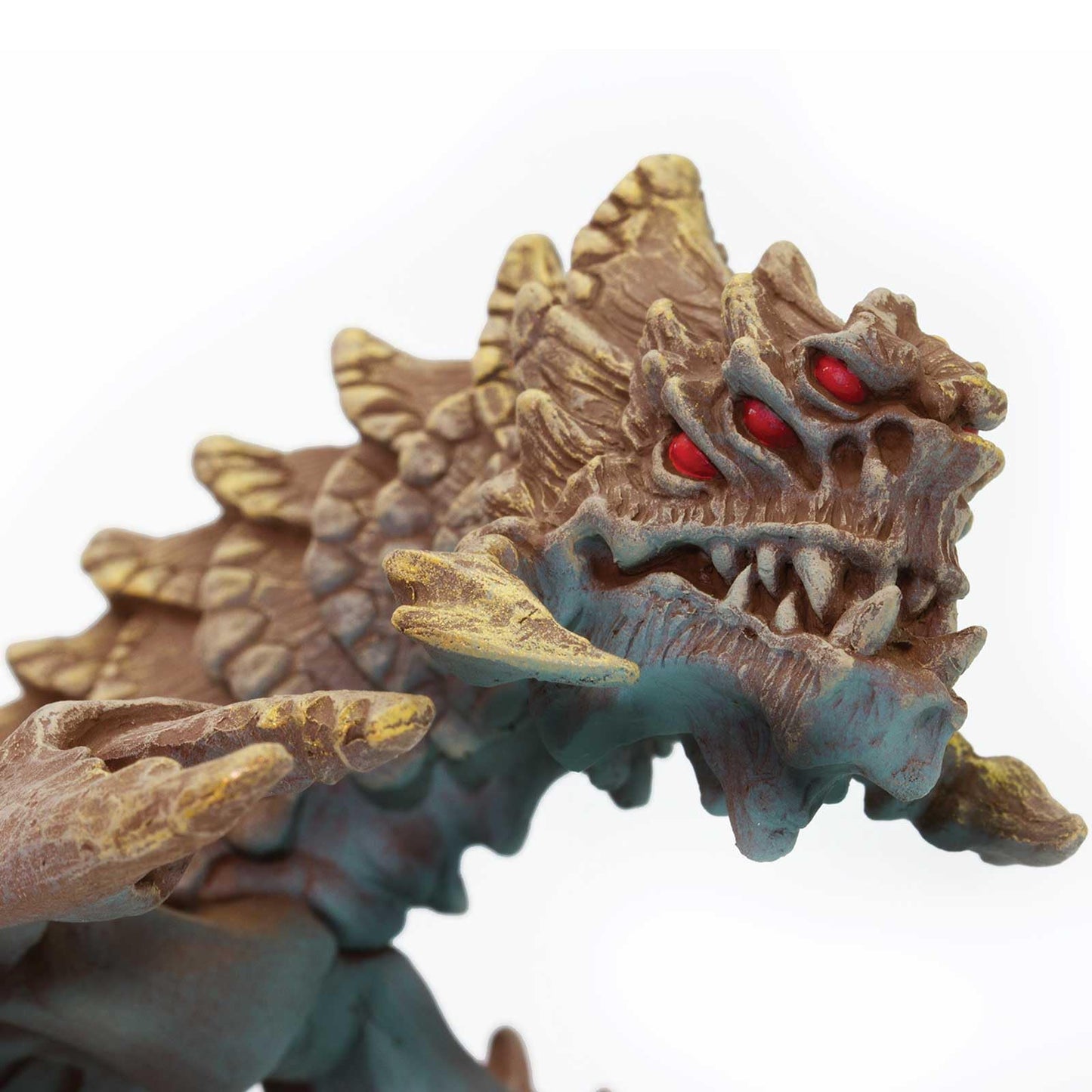 Safari Ltd. Desert Dragon Figurine – Hand-Painted 6.5-Inch Mythical Model for Kids 4+