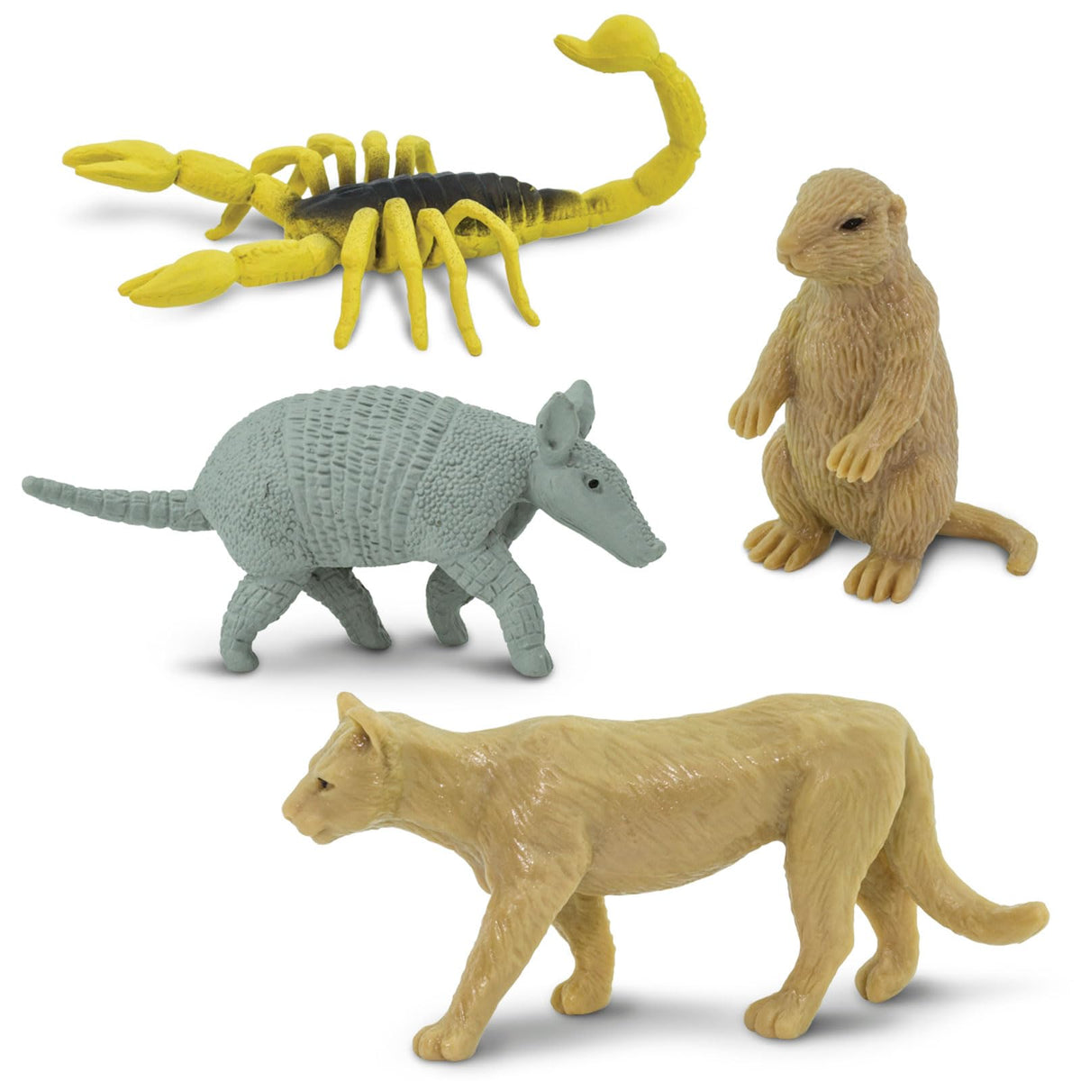 Safari Ltd. Desert TOOB - 12 Desert Animal Figurines for Kids 3+
