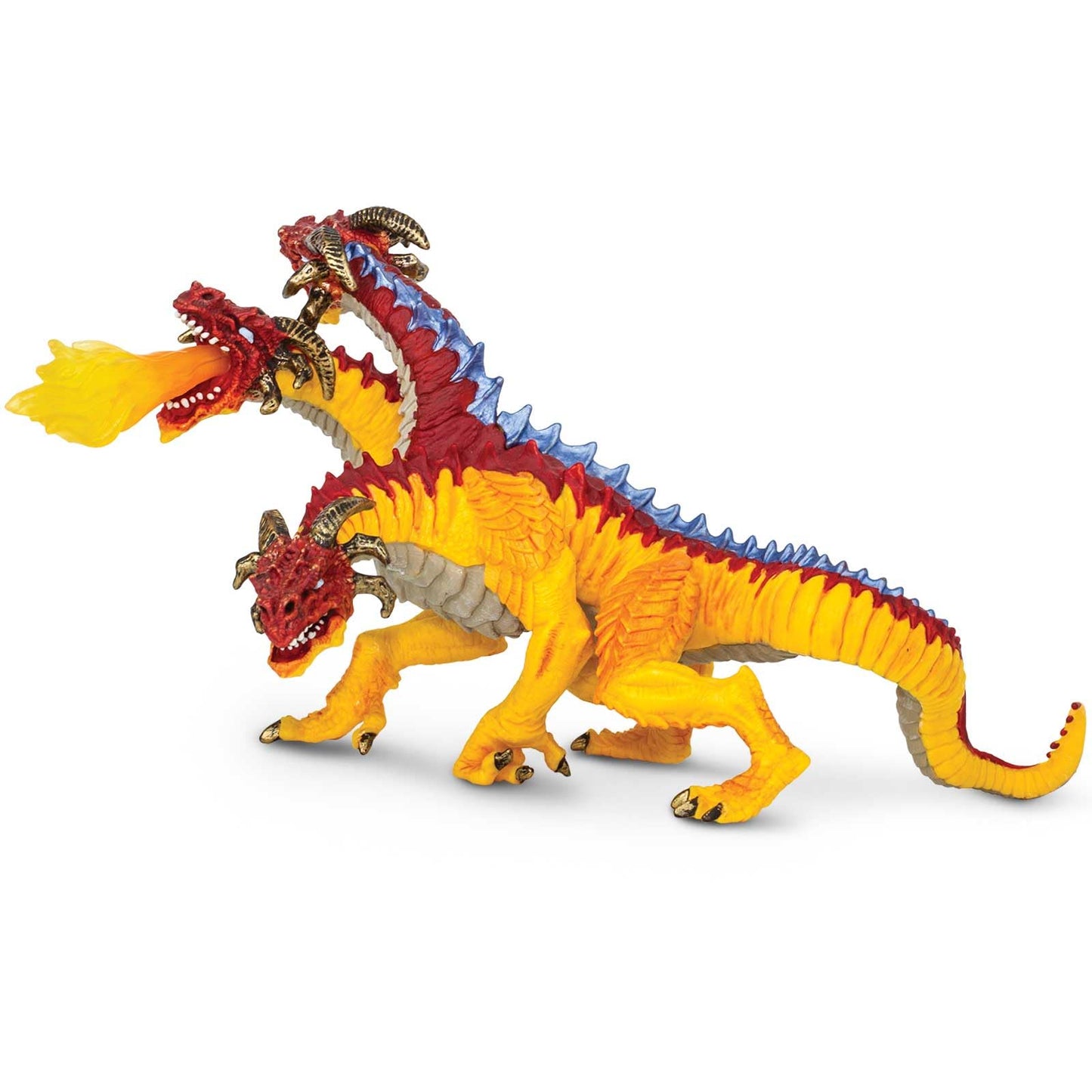 Safari Ltd. Fire Dragon Figurine - 8.5-inch, Vibrant Fantasy Figure for Kids 4+