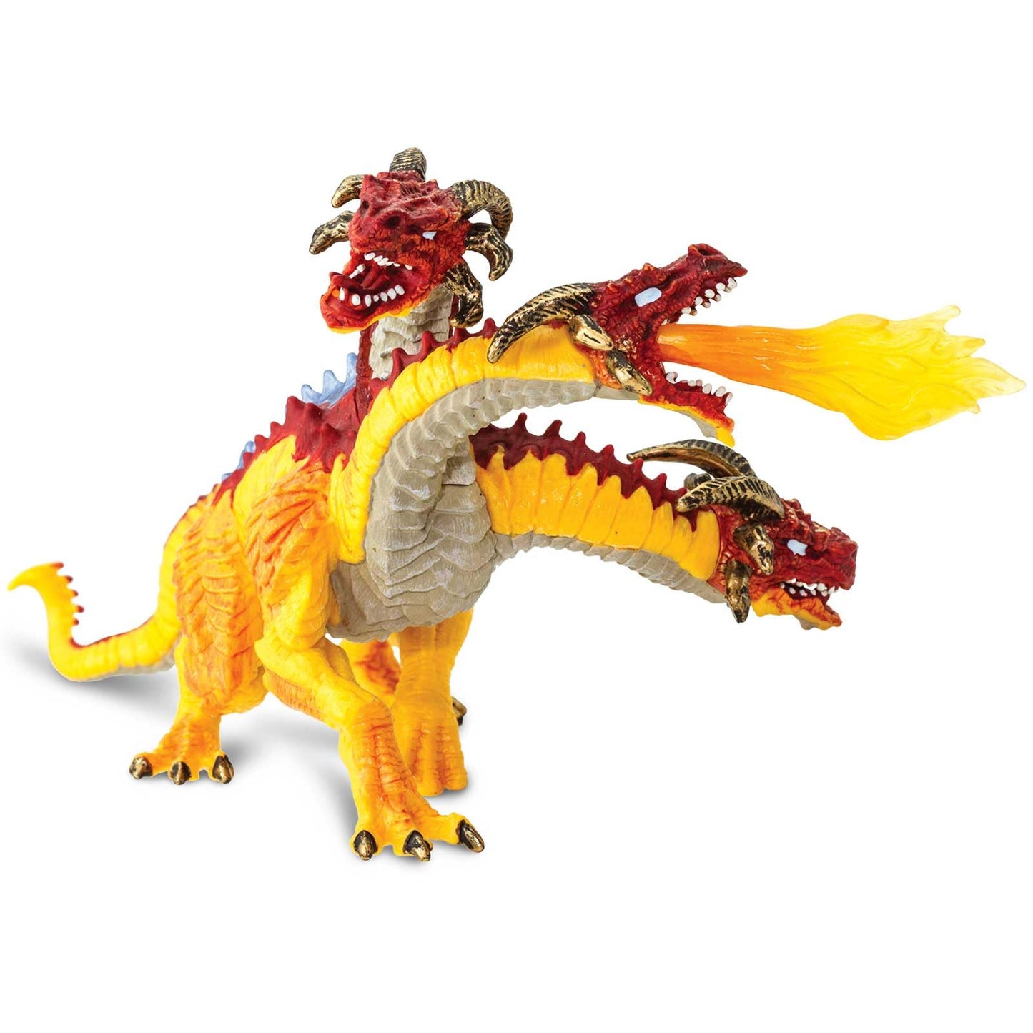 Safari Ltd. Fire Dragon Figurine - 8.5-inch, Vibrant Fantasy Figure for Kids 4+