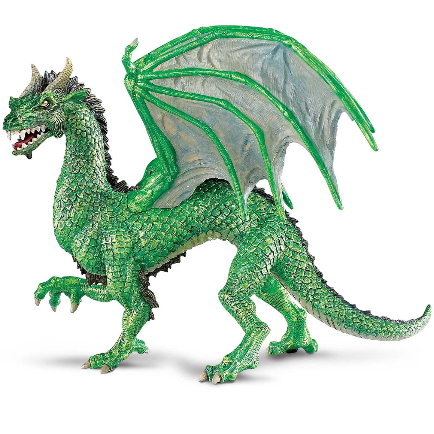 Safari Ltd. Forest Dragon Figurine – 6-Inch Plastic Mythical Creature Toy for Kids 4+