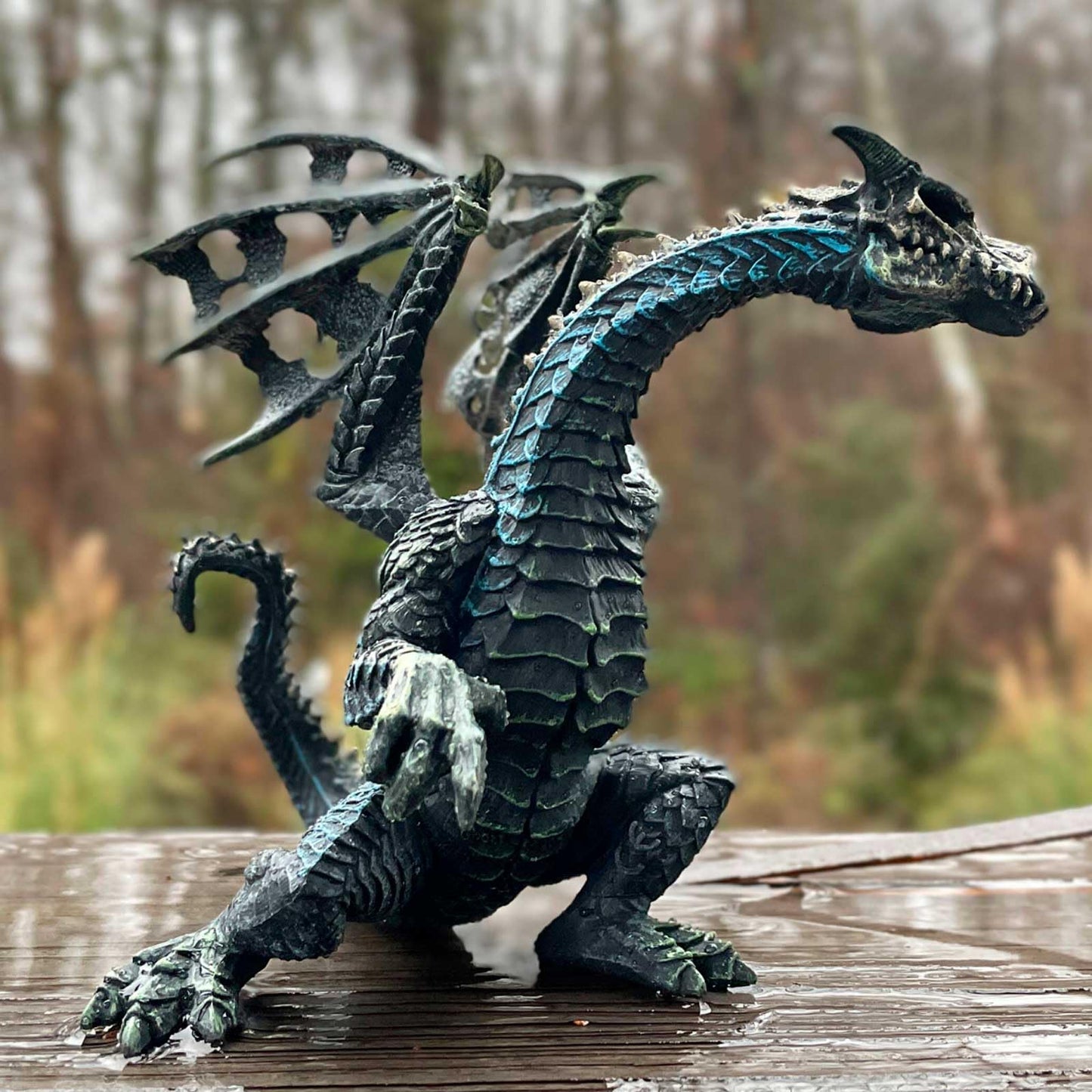 Safari Ltd. Ghost Dragon Figurine – 5.75" Detailed Fantasy Figure for Kids 4+