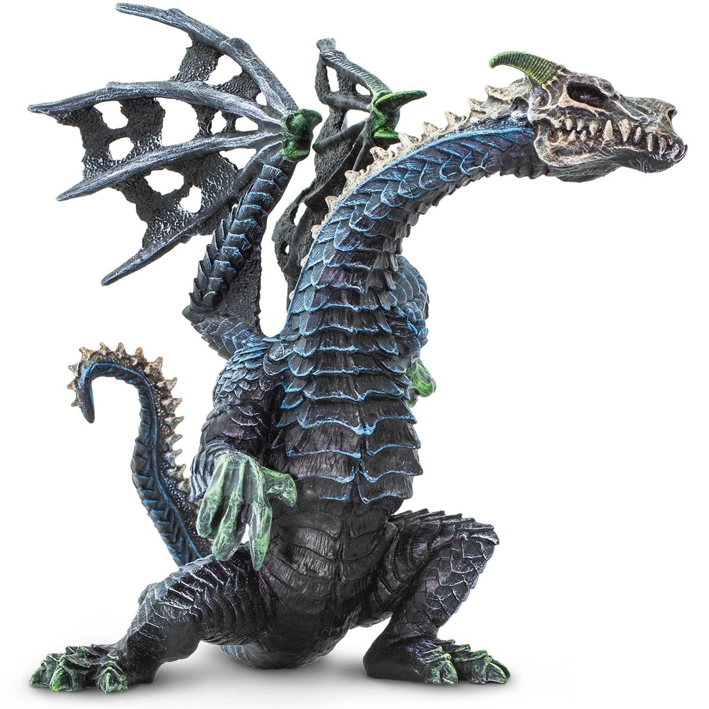Safari Ltd. Ghost Dragon Figurine – 5.75" Detailed Fantasy Figure for Kids 4+