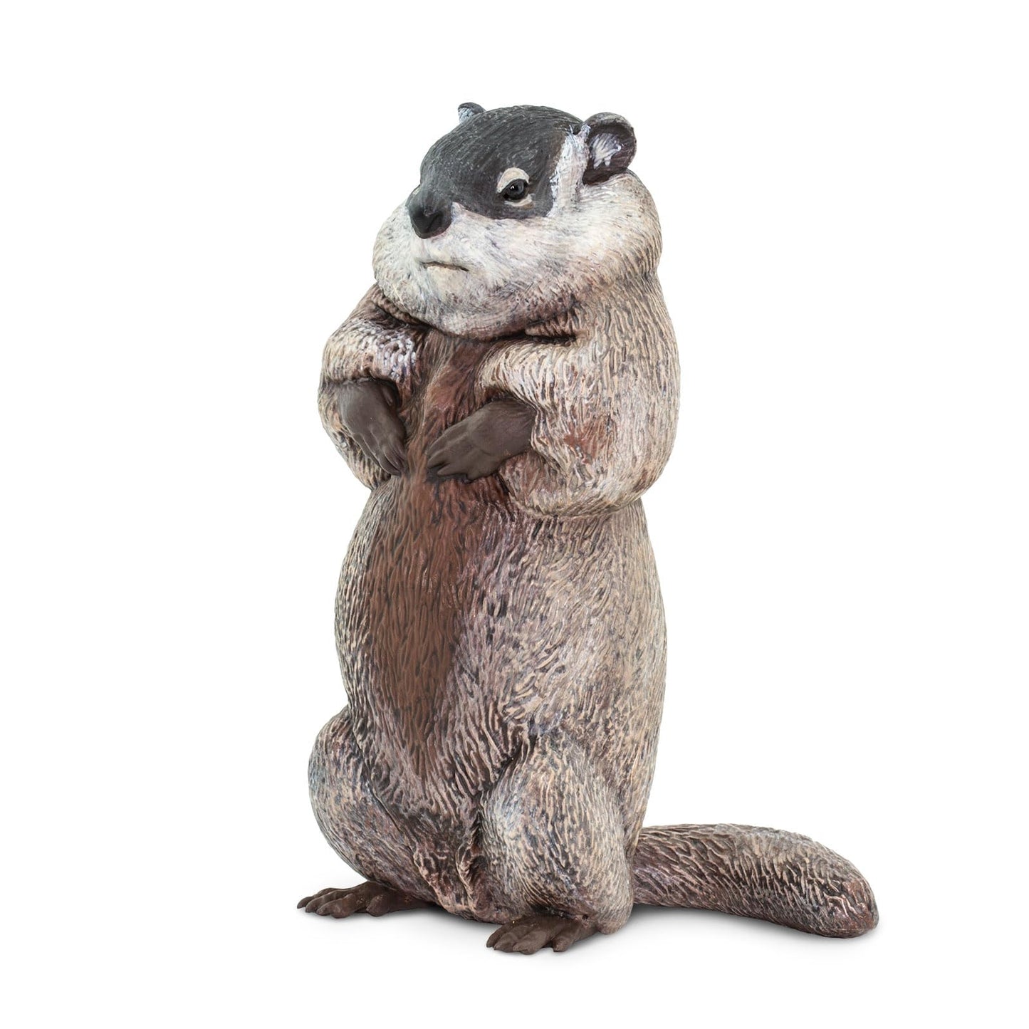 Safari Ltd. Groundhog Miniature Figure – Hand-Painted 4.5-Inch Model for Kids 18 Months+