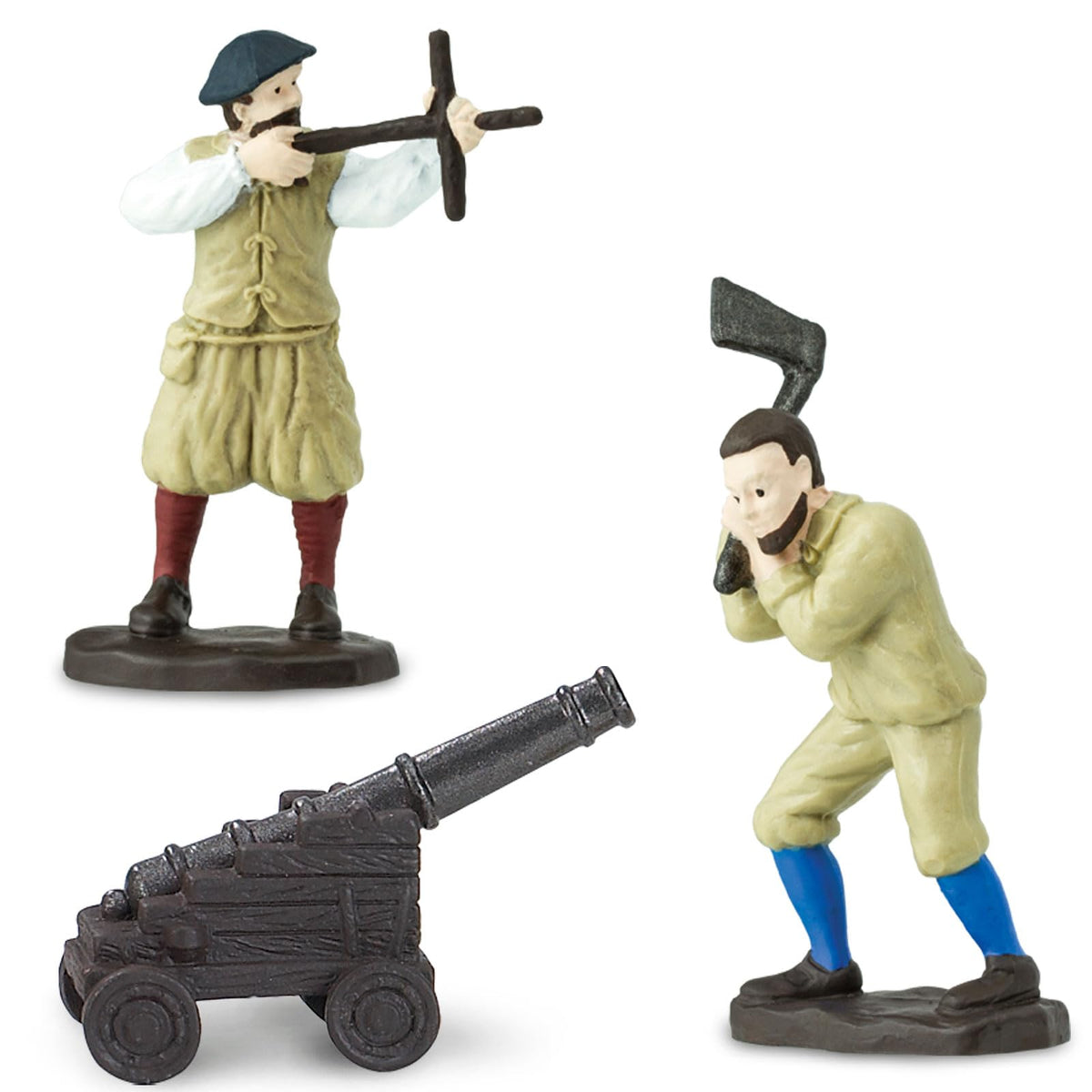 Safari Ltd. Jamestown Settlers TOOB – 10 Educational Miniature Figurines