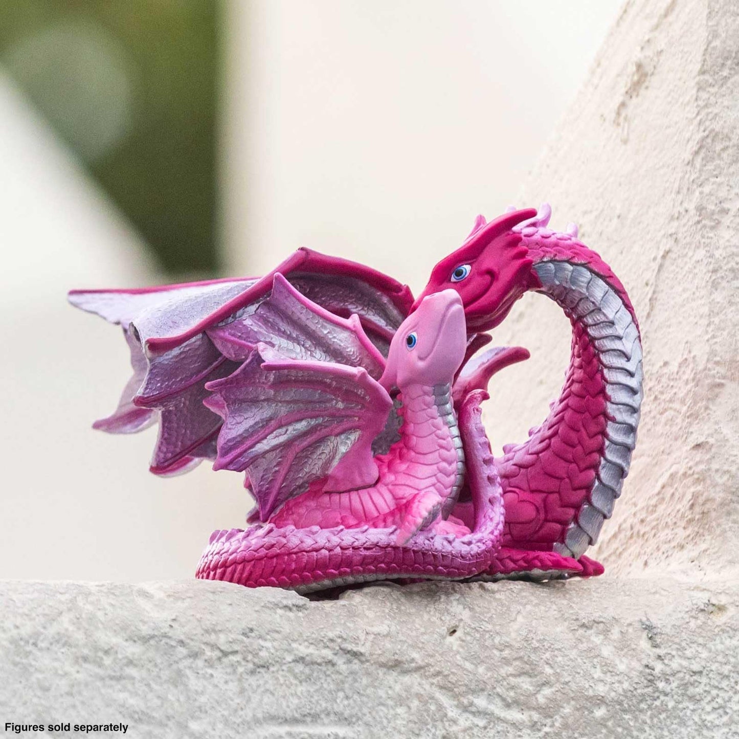 Safari Ltd. Love Dragon Figurine - 6-Inch Heart Dragon Toy for Kids 4+