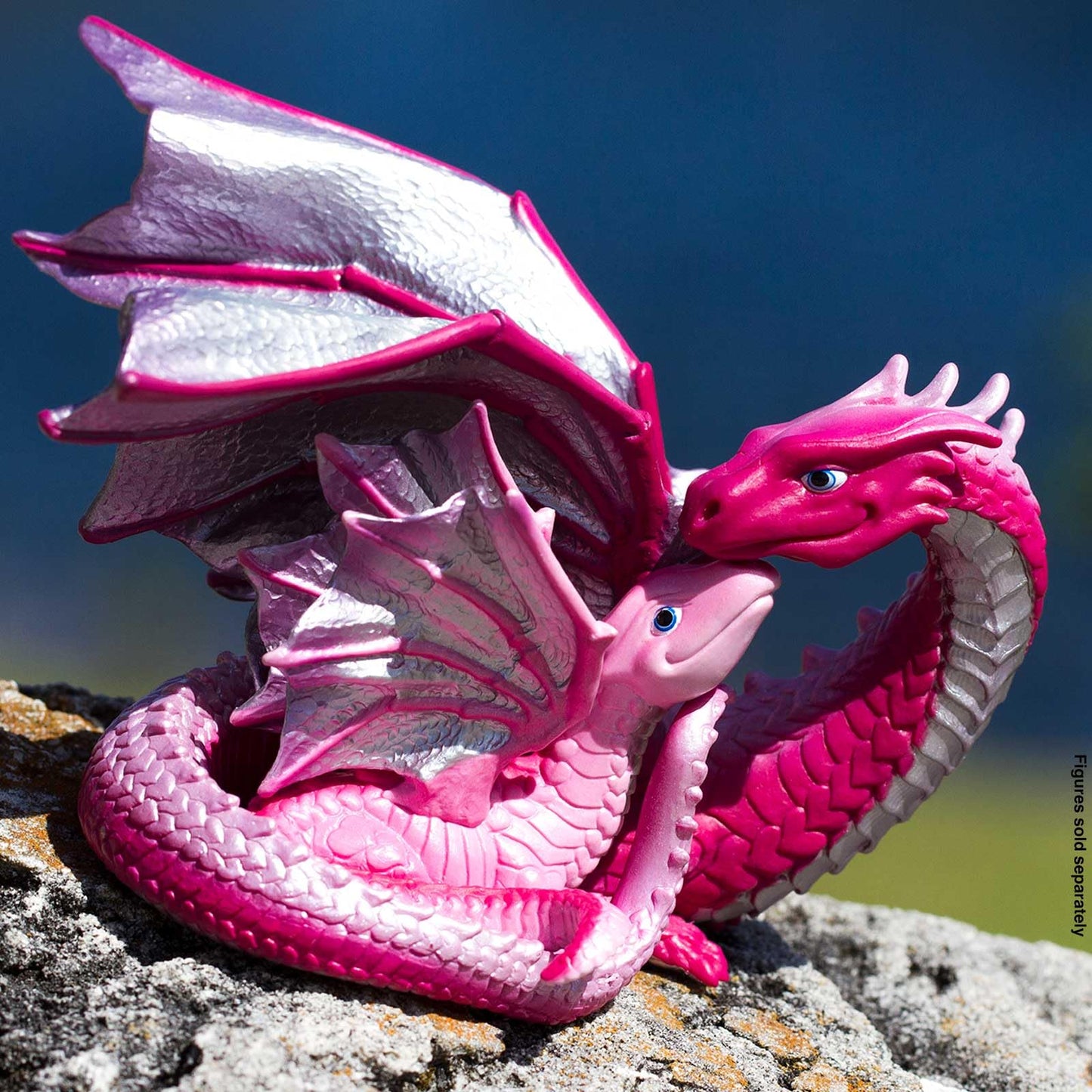 Safari Ltd. Love Dragon Figurine - 6-Inch Heart Dragon Toy for Kids 4+