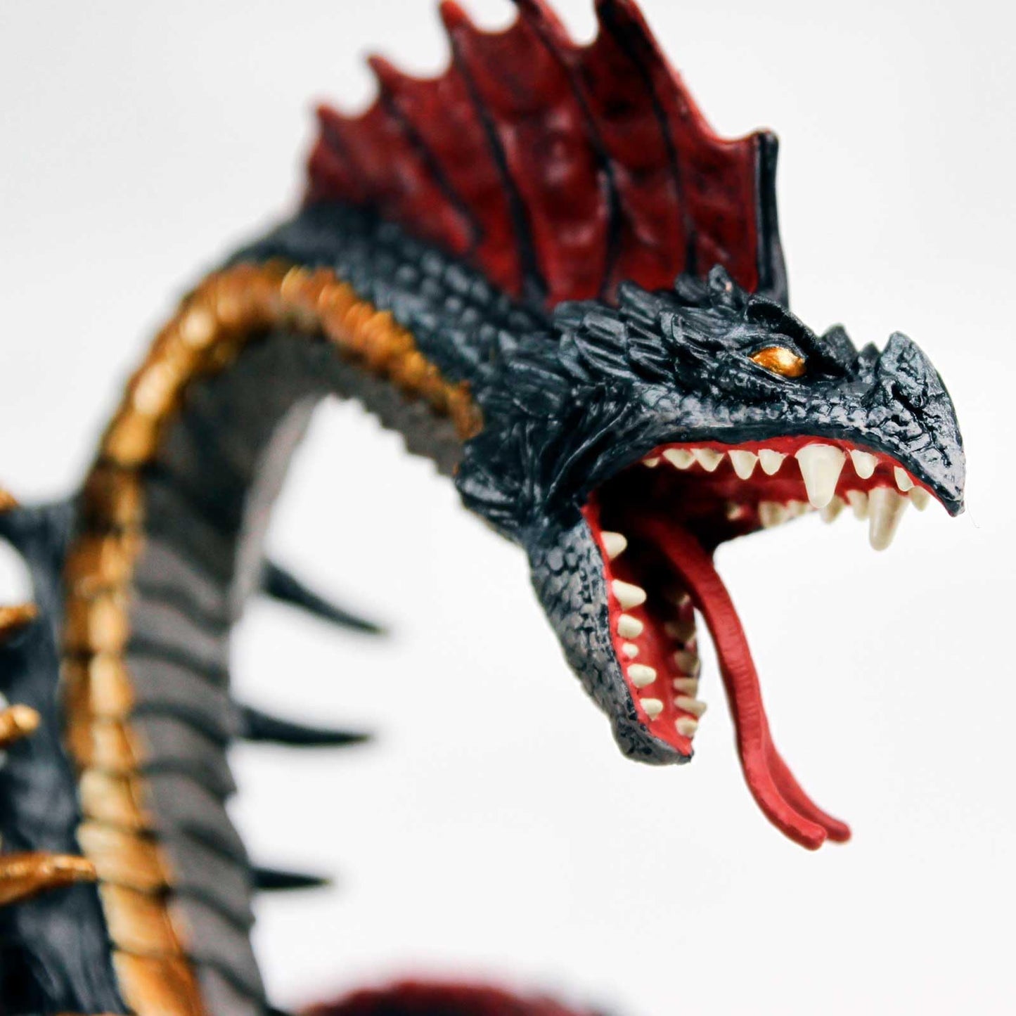 Safari Ltd. Mythical Basilisk Figurine - 5.5-Inch Serpent Model for Kids Aged 3+