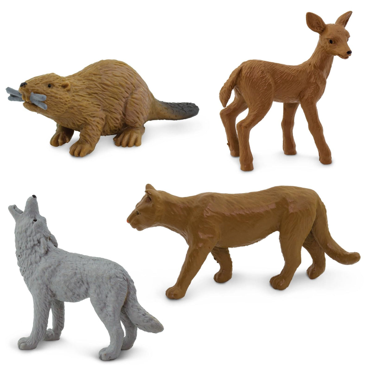 Safari Ltd Nature TOOB – 12 Mini Wildlife Figurines | Educational Toy for Kids 3+