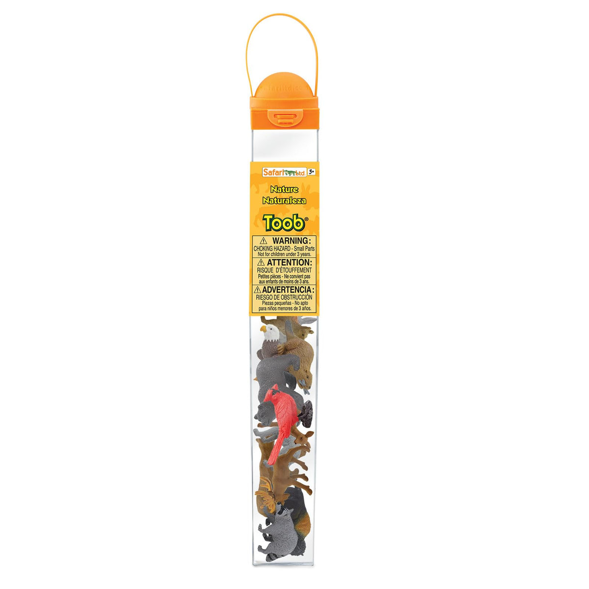 Safari Ltd Nature TOOB – 12 Mini Wildlife Figurines | Educational Toy for Kids 3+