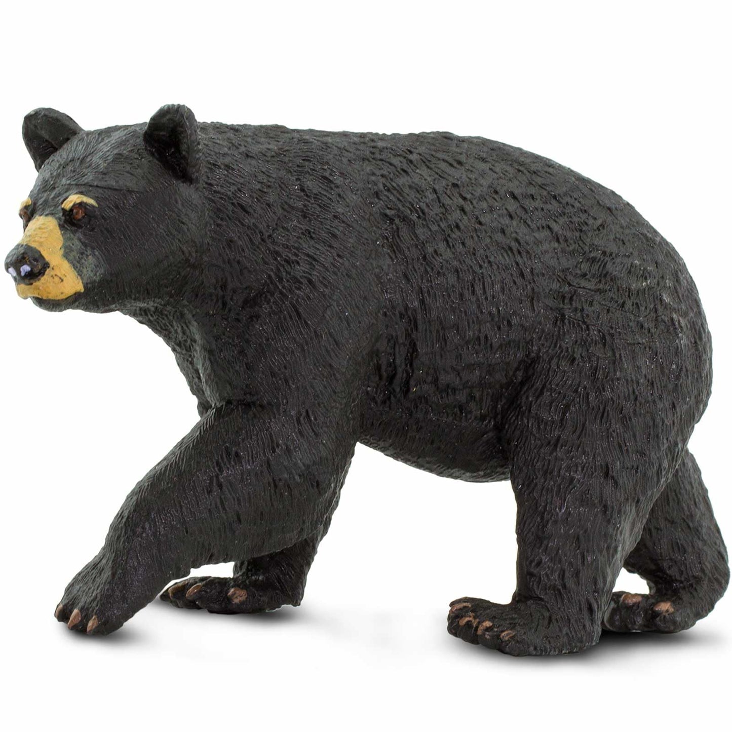 Safari Ltd. North American Black Bear Figurine – 4.5-Inch PVC Model for Kids 1+