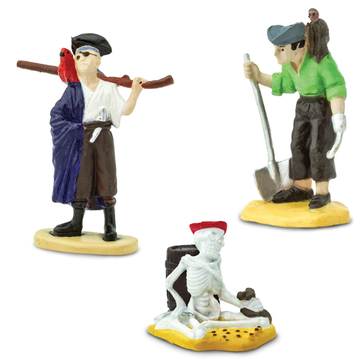 Safari Ltd. Pirates TOOB - 10 Hand-Painted Pirate Figurines for Kids 3+