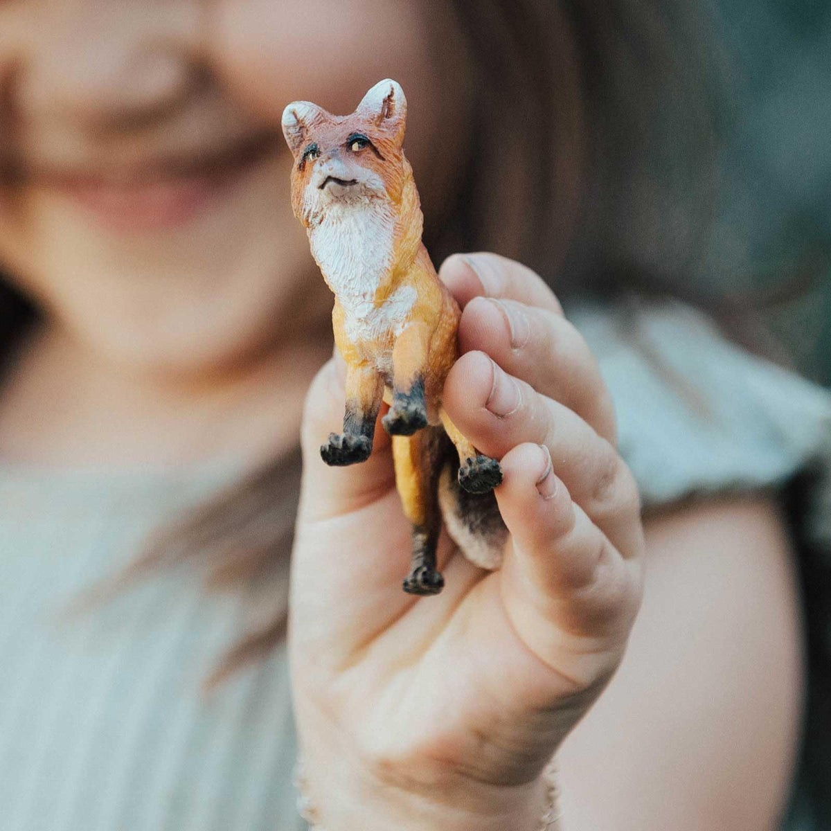 Safari Ltd. Red Fox Figurine – 3.5-inch Plastic Model for Kids 1+ | Educational Wildlife Toy