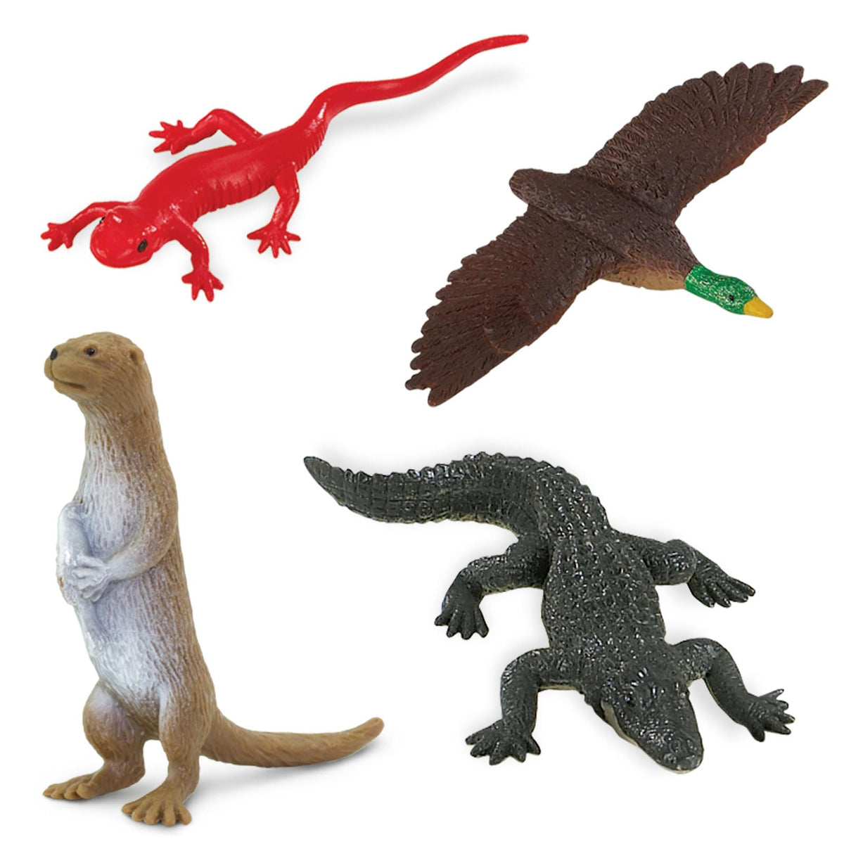 Safari Ltd. River Ecosystem TOOB – Hand-Painted Wildlife Figures for Learning & Play