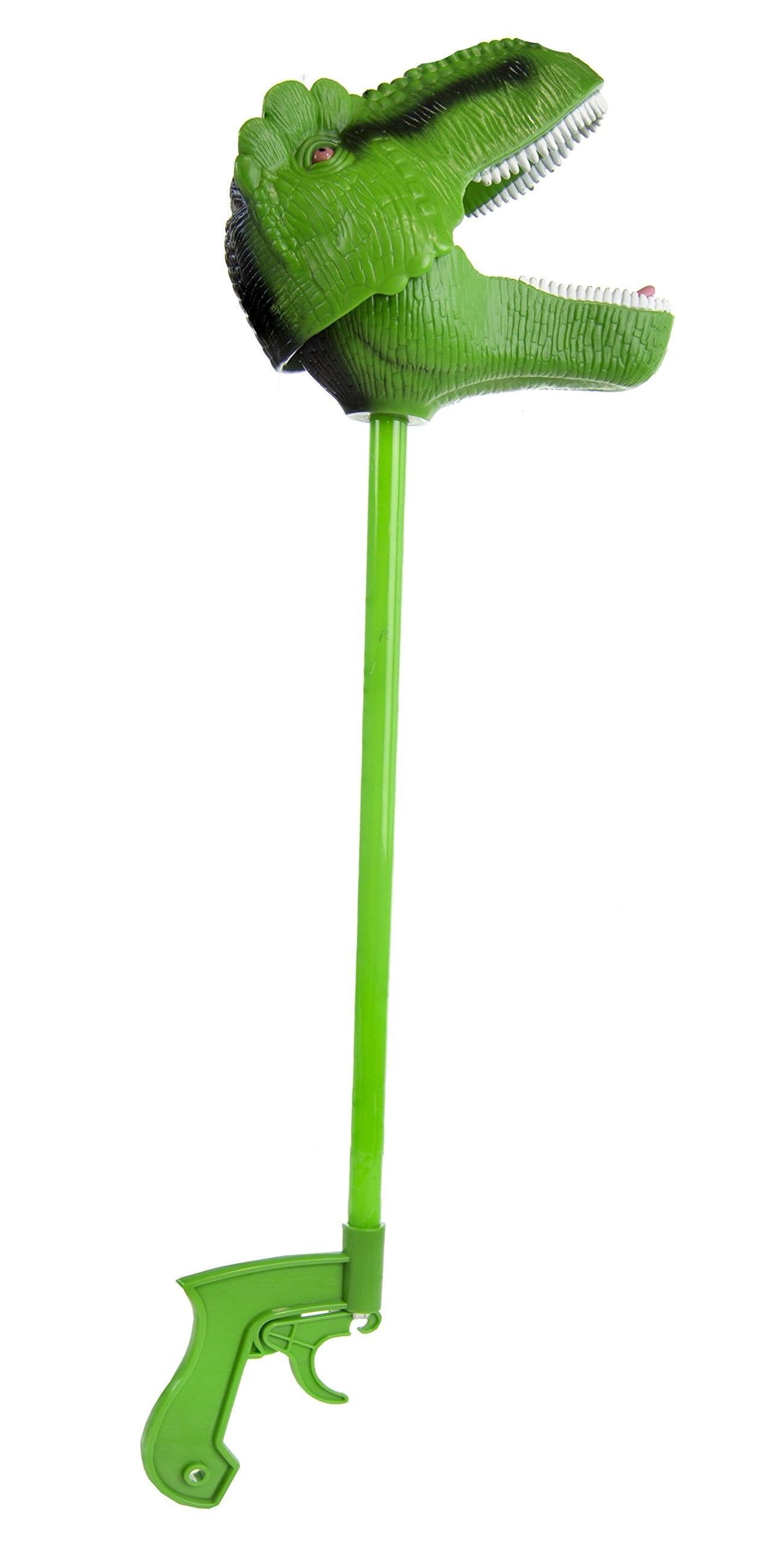 Safari Ltd. Safariology Dark and Light Green T-Rex Snapper Toy, 18-inch