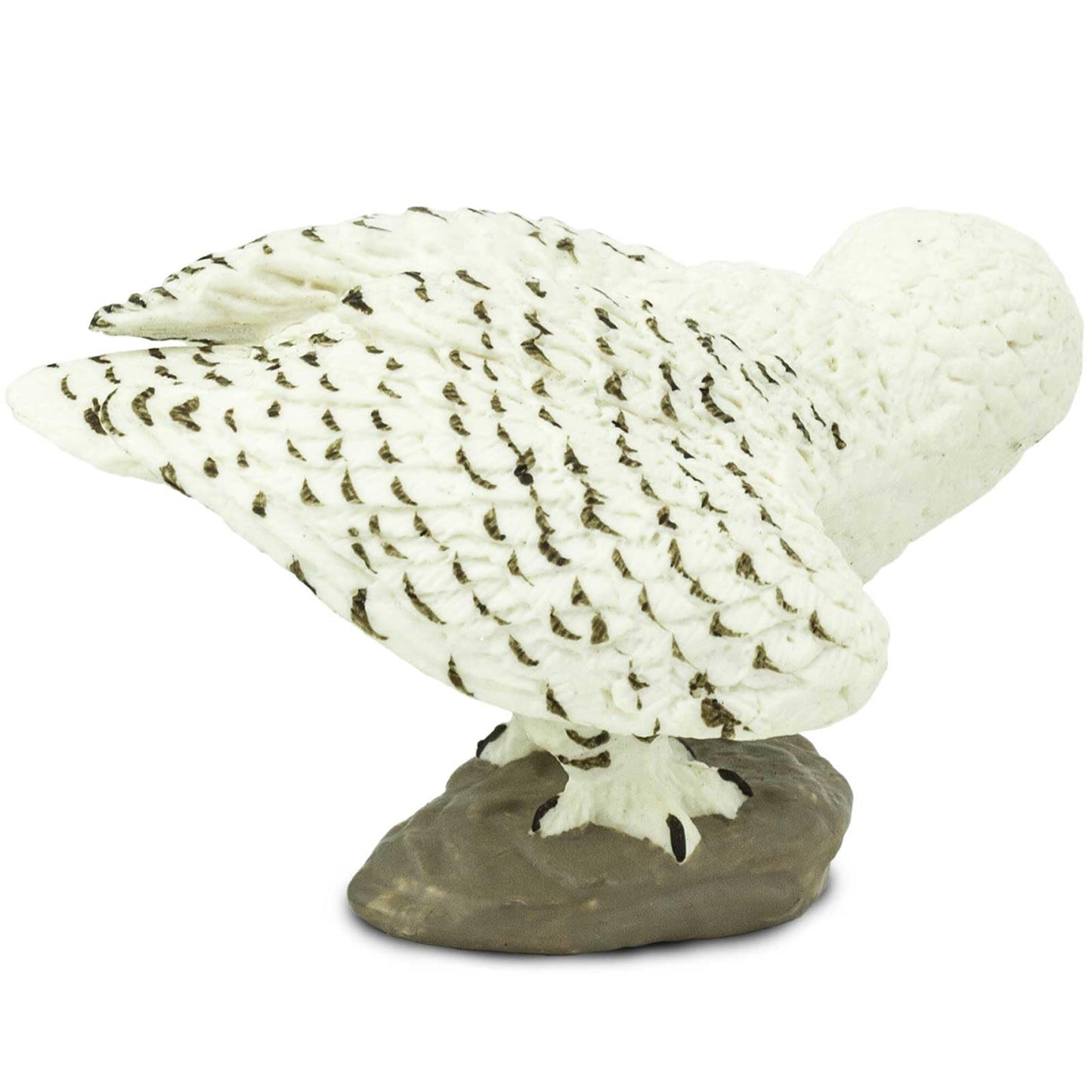 Safari Ltd Snowy Owl Figurine - 2.5-Inch Lifelike Bird Figure for Kids 3+