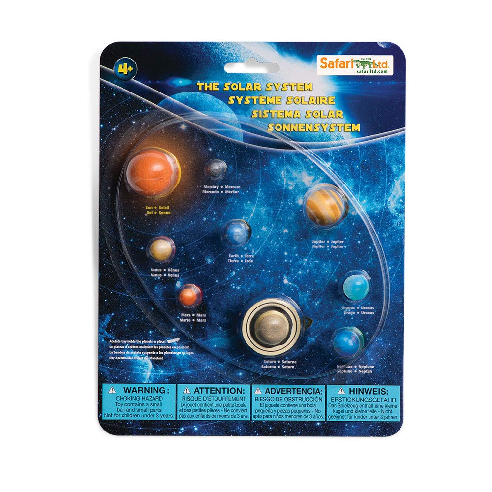 Safari Ltd The Solar System Set - Educational Space Toys for Astronomy Learning (Ages 4+)