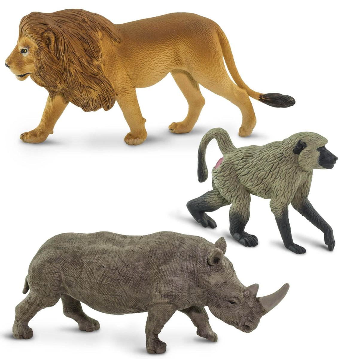 Safari Ltd. South African Animals TOOB – 9 Wildlife Figurines for Kids 3+