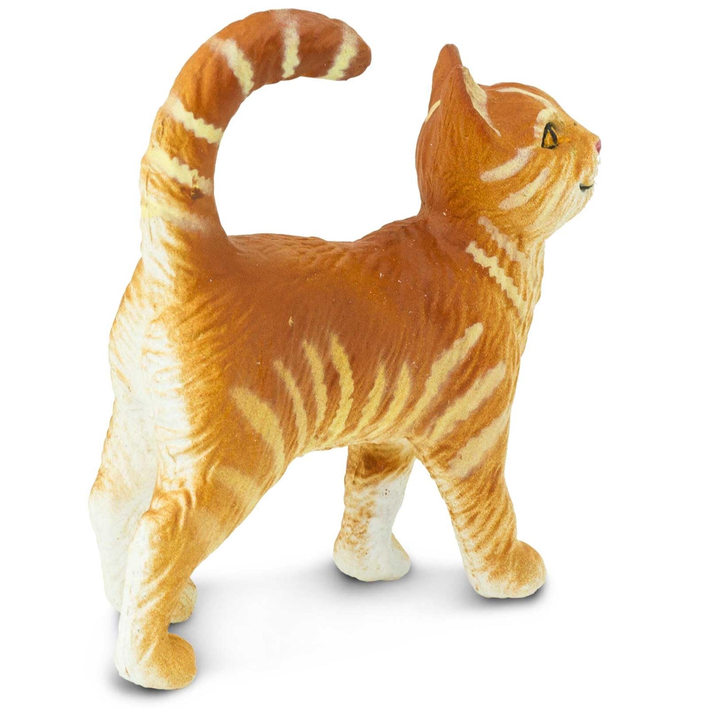 Safari Ltd Tabby Cat Figurine - 2-Inch PVC Toy for Kids