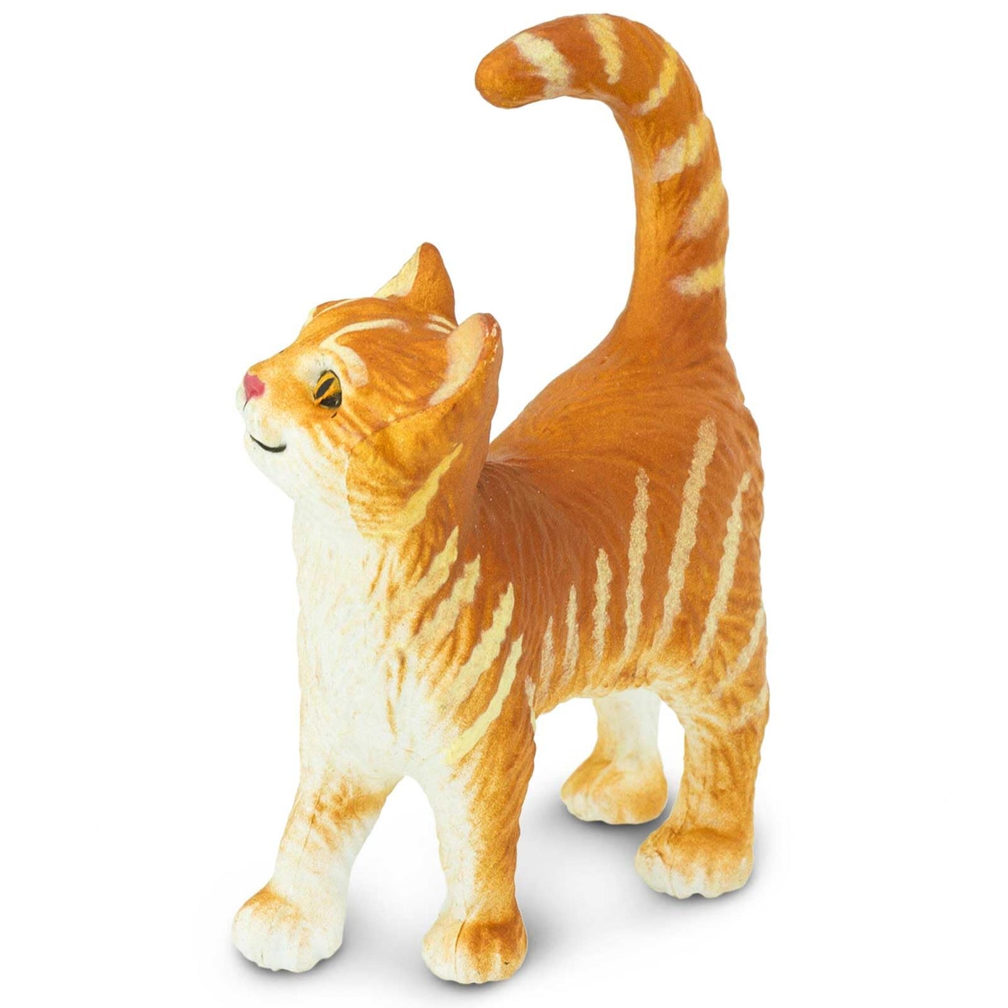 Safari Ltd Tabby Cat Figurine - 2-Inch PVC Toy for Kids