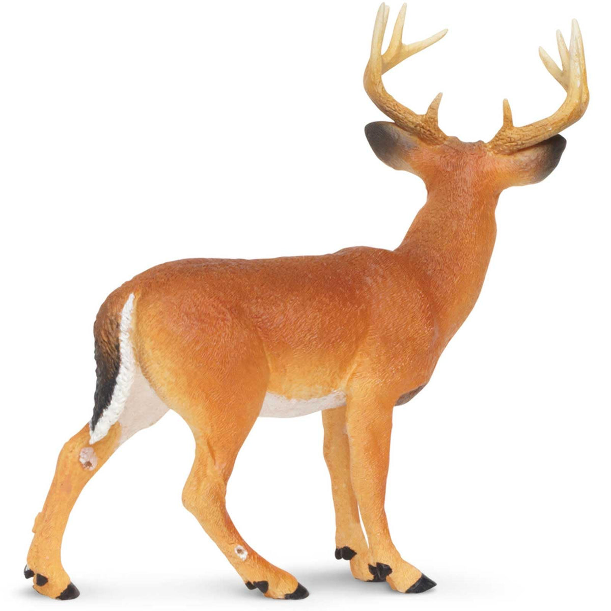 Safari Ltd. Whitetail Buck Figurine – Realistic 4.95-inch Model for Kids 1+