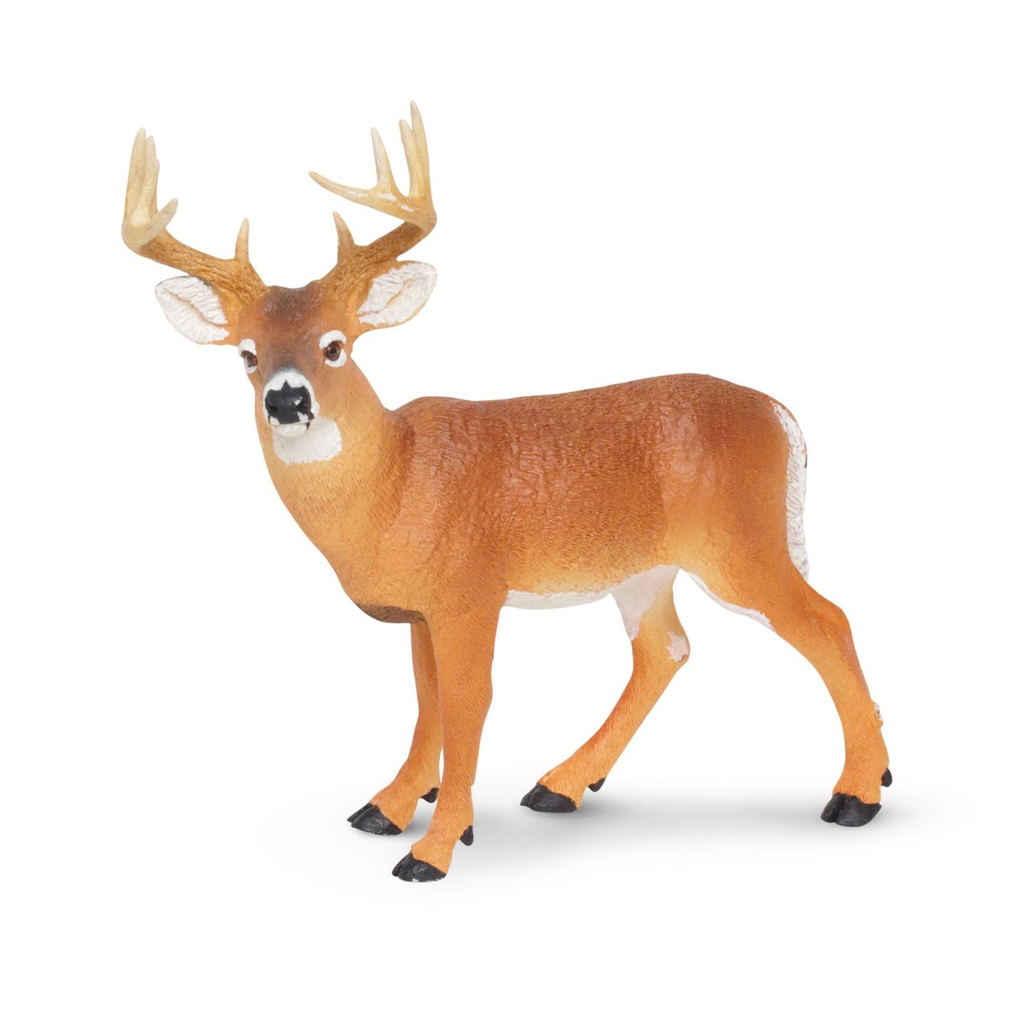 Safari Ltd. Whitetail Buck Figurine – Realistic 4.95-inch Model for Kids 1+